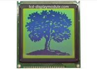 62.69 * 62.69 میلیمتر نمایش ماژول نمایشگر LCD STN با نور پس زمینه سبز Yellow 5.0V