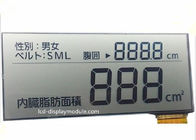 5.0V FPC بخش TN LCD صفحه نمایش، Intruments متر صفحه نمایش ال سی دی تک رنگ