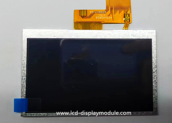 4.3 اینچ 480 RGB * 272 رزولوشن تمام جهت مشاهده مقاومت صفحه لمسی روشنایی بالا