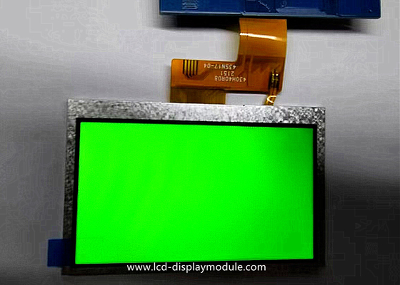 4.3 اینچ 480 RGB * 272 رزولوشن تمام جهت مشاهده مقاومت صفحه لمسی روشنایی بالا