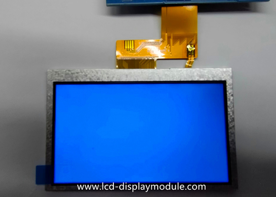 4.3 اینچ 480 RGB * 272 رزولوشن تمام جهت مشاهده مقاومت صفحه لمسی روشنایی بالا