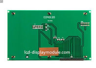 LCD 3.3V 240 x 120 ماژول LCD کوچک، زرد سبز STN Transflective LCD صفحه نمایش