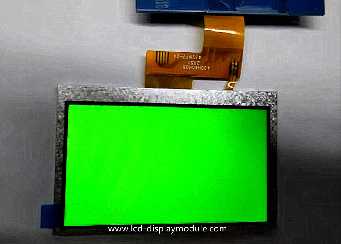 4.3 اینچ 480 RGB * 272 رزولوشن تمام جهت مشاهده مقاومت صفحه لمسی روشنایی بالا
