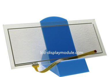 7 اینچ سیم 4 مقاومت مقاومت G + F ساختار لمسی برای صندوق پستی POS